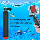 Action Camera Handle Floating Rod for Gopro Hero 11 and 360 one Rs - Rear View