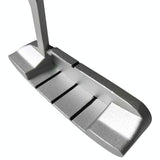 Kids Golf Putter Head - Single-sided Zinc Alloy Practice Putter - Silver - 45-Degree Angle