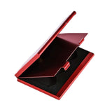 Nintendo Switch Game Card Organizer - Aluminum - Red - 45-Degree Angle