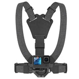 Magnetic Quick Release Chest Strap for Action Cameras - Front View
