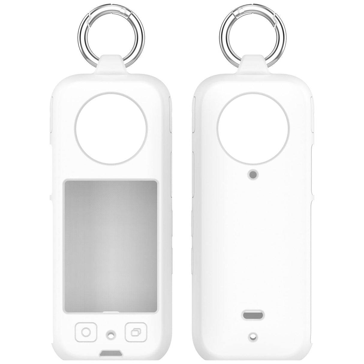 Silicone Protective Case - Portable and Compact - White