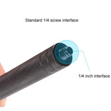 Aluminum Alloy Extension Rod with Diamond Texture - Rear View