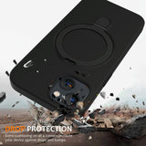 15 Iphone Magsafe Magnetic Liquid Silicone Case With Ring Holder - If Applicable - Extra Image