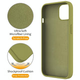 15 Iphone Magsafe Magnetic Liquid Silicone Case With Ring Holder - If Applicable - Extra Image