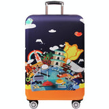 Protective Cover for Luggage Compartment - Dust-proof and Wear-resistant - Medium Size - Chinese Interest - Close-Up Angle