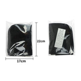 Large Home Bread Maker Dust Cover - Polyester - Black - Top-Down View