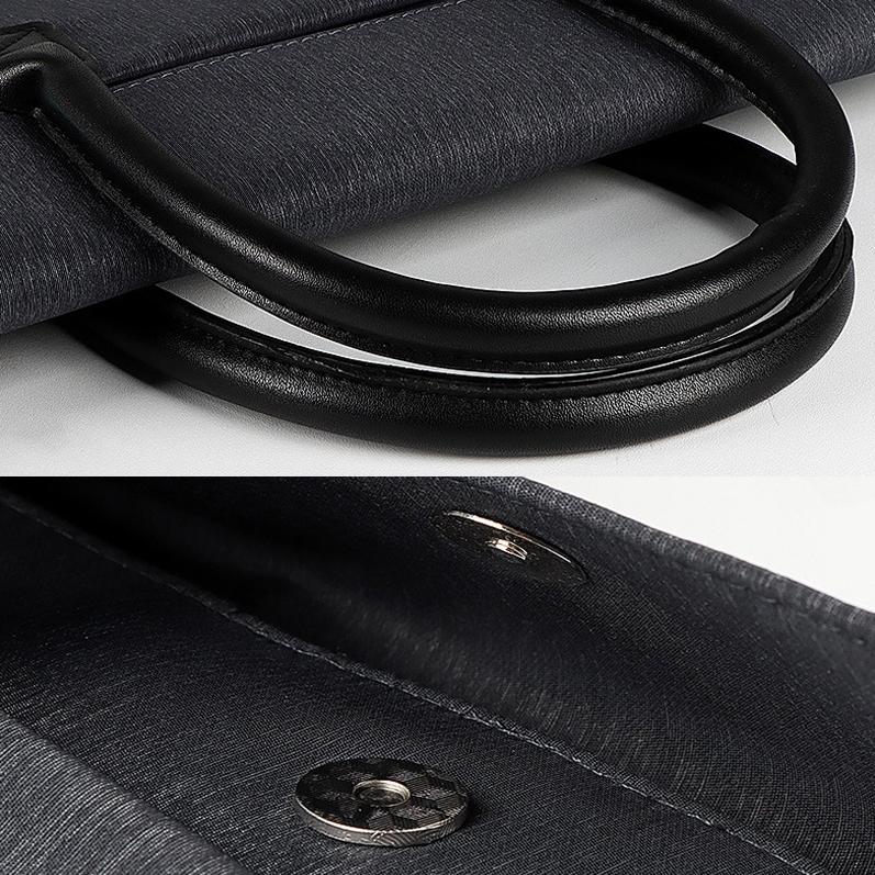 Portable Waterproof Laptop Case - Fits 14.1-15.4 Inches - Navy Blue