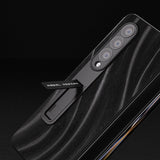 For Samsung Galaxy Z Fold4 5G Galactic Pattern Phone Case - Integrated Protection - Grey