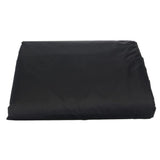 Waterproof Outdoor Corner Sofa Cover - 200x270x82cm - Black