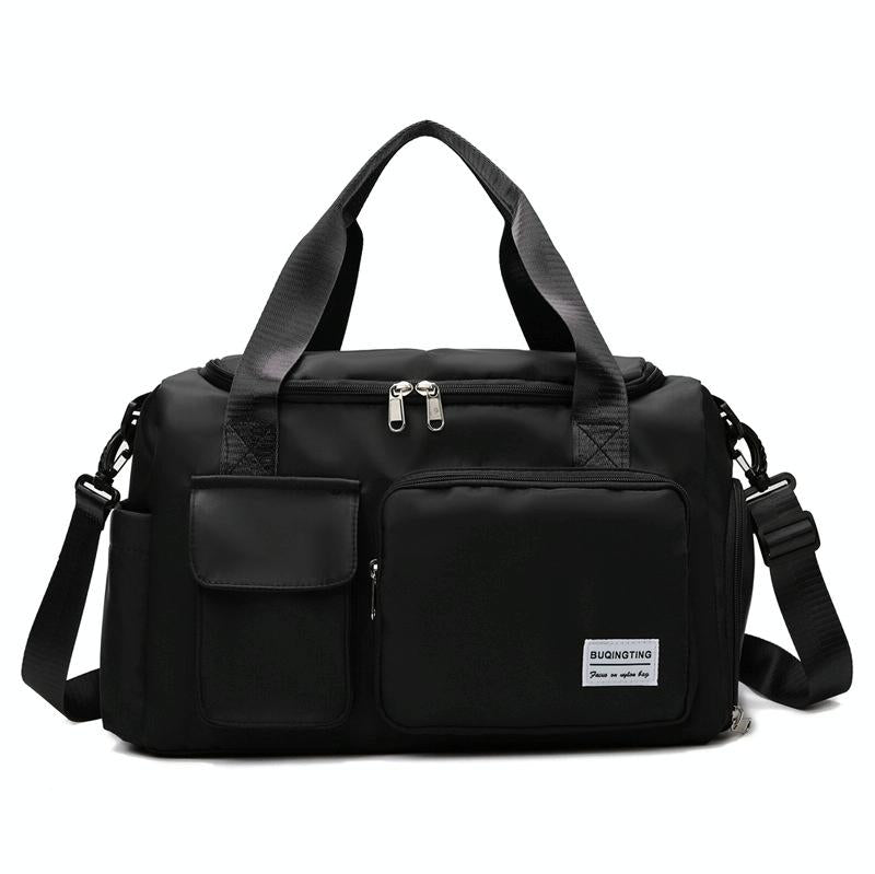 Waterproof Gym Bag for Travel - Size l - Light Grey