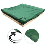 Waterproof Sunshade Cover for Small Garden Toy Bunker - 150x150cm - Green - 45-Degree Angle