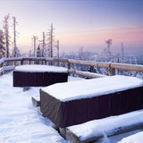 Waterproof Outdoor Furniture Cover for Garden Table and Chairs - 308x138x89cm