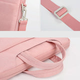 Versatile Laptop Shoulder Bag - Single Strap - Pink - Extra Image