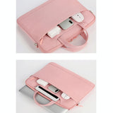 Versatile Laptop Shoulder Bag - Single Strap - Pink - Extra Image