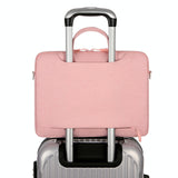 Versatile Laptop Shoulder Bag - Single Strap - Pink - Extra Image