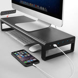 Vaydeer Laptop Screen Stand - Multifunctional Usb Wireless Display Rack - Front View