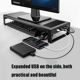 Vaydeer Laptop Screen Stand - Multifunctional Usb Wireless Display Rack - Low Angle