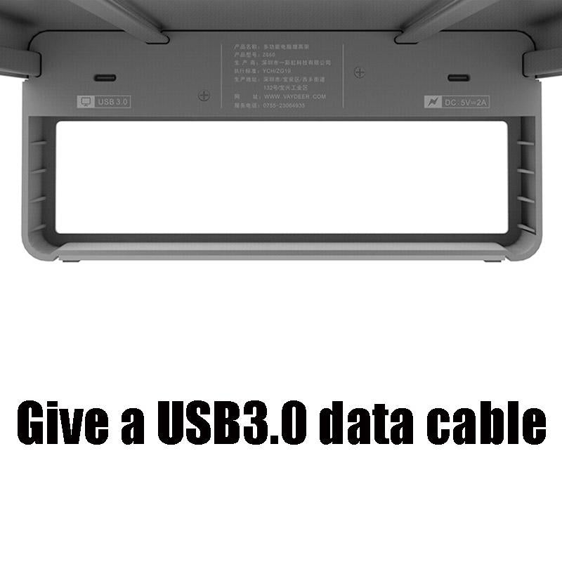 Vaydeer Laptop Screen Stand - Multifunctional Usb Wireless Display Rack