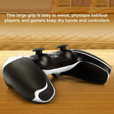 Anti-slip Protective Sticker for Sony Ps5 Game Handle - Black - Close-Up Angle