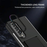 For Samsung Galaxy Z Fold4 5G Foldable 3D Design Phone Case - Black - Extra Image