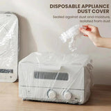 10-pack Disposable Dust Covers for Electric Cooker and Oven - 120x120cm White - 70X80Cm - 45-Degree Angle
