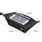 Waterproof Crossbody Phone Bag Tteoobl Touch Screen Chest Bag Paste Model - White