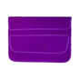 Horizontal Flap Clutch Bag with Neoprene Laptop Lining - Black - 13 Inch