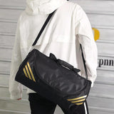 Versatile Gym Bag for Active Travel and Leisure - Gold - Low Angle