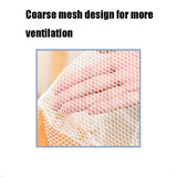 18-inch Cartoon Children's Electric Fan with All-inclusive Mesh Protection Net and Anti-pinch Hand Cover - Little Gray Wolf - Close-Up Angle