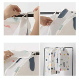 Large 3d Hanger Pocket Wardrobe with Dust Cover - Geometry
