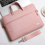 12 Inch Inner Bag with Shoulder Strap for Handbag or Laptop - Pink