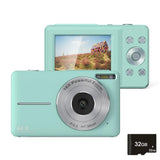 Mini Children Photography Camera - 2.4-inch Hd 16x Zoom - Black+32G - Extra Image