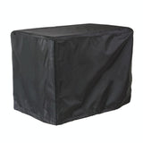 Waterproof Generator Cover - 81x61x61cm - Black Oxford Cloth - Front View