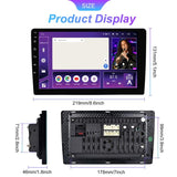 9 Inch 8-Core Carplay Android Navigation Monitor 2 + 32G Memory - Standard 4 + 64G - Top-Down View