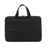 Waterproof Laptop Handbag For 15.4-16 Inch Laptops - Oxford Cloth - Black - Front View