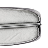 Multi-compartment Waterproof Laptop Briefcase - Fits 14.1-15.4 Inches - Rose Pink - 45-Degree Angle