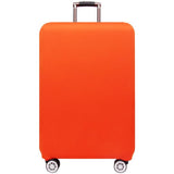 Stretch Luggage Protective Cover - Durable & Dust-proof - Size l - Wine Red - Extra Image