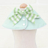 Pet Accessories Dog Small Shawl Bib Saliva Towel Triangle Scarf - Size L - Light Blue - Extra Image