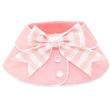 Pet Accessories Dog Small Shawl Bib Saliva Towel Triangle Scarf - Size L - Light Blue - Extra Image