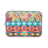 13 Inch Lingge Laptop Liner Bag - Pattern Design - Green Pattern Diamond Lattice - Extra Image