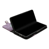 For Samsung Galaxy Z Fold4 5G Leather Phone Case With Side Buckle - Royal Blue - Extra Image