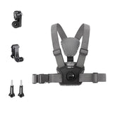 Adjustable Chest Strap with Mount and Screw - 4 In 1