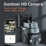 Outdoor Wifi Camera With Two-Way Voice 5Mp Ip66 Waterproof - Grey - Extra Image
