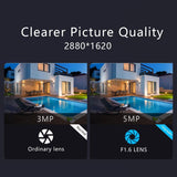 Outdoor Wifi Camera With Two-Way Voice 5Mp Ip66 Waterproof - Grey - Extra Image