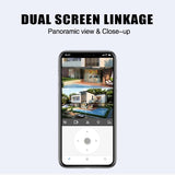 Outdoor Wifi Camera With Two-Way Voice 5Mp Ip66 Waterproof - Grey - Extra Image