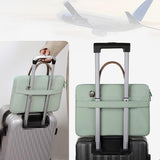 13-13.3 Inch Laptop Bag Crossbody Briefcase In Oxford Cloth - Black - 15 - 16.1 Inch - Extra Image