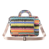 Portable Menstrual Liner Bag - Meadow Frequency 15 Inch - Front View