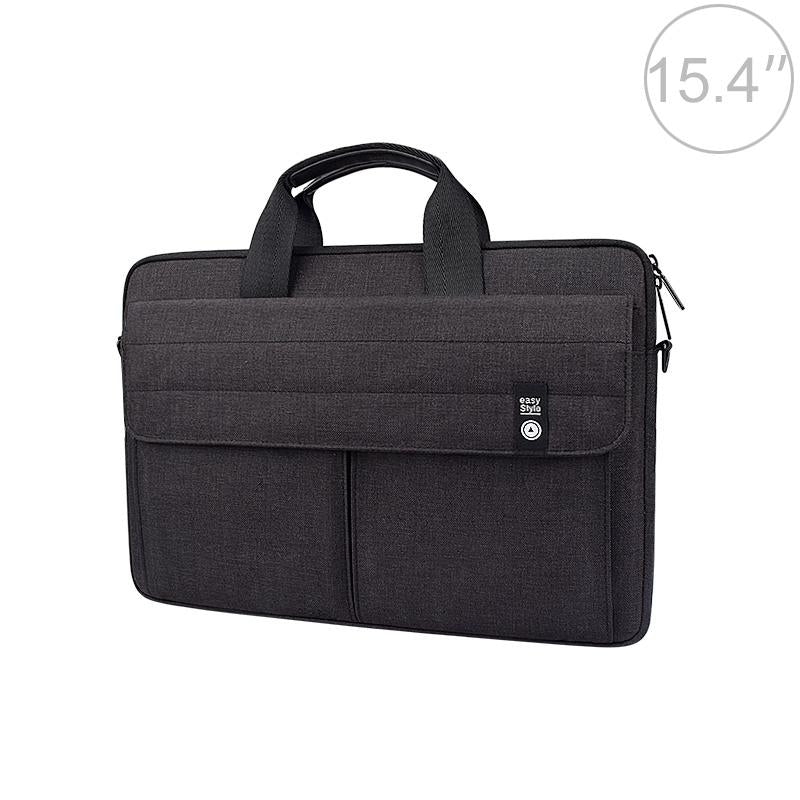 15.4 Inch Laptop Handheld Briefcase Storage Bag - no Shoulder Strap - Black