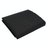 Waterproof Golf Cart Scooter Cover - 285x122x168cm - Black - Side View