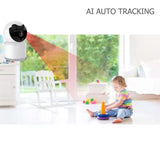Wireless Baby Camera - No Temp / Humidity Sensor - White - Side View